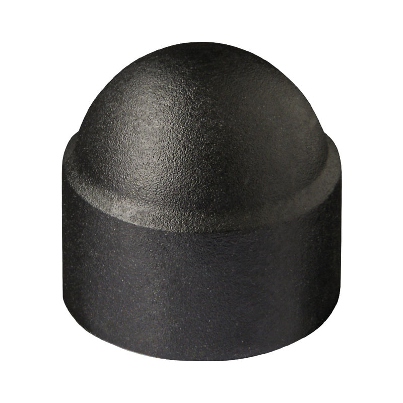 PCHEX10 Black Hexagon Nut Cap To Suit M10 Bolt