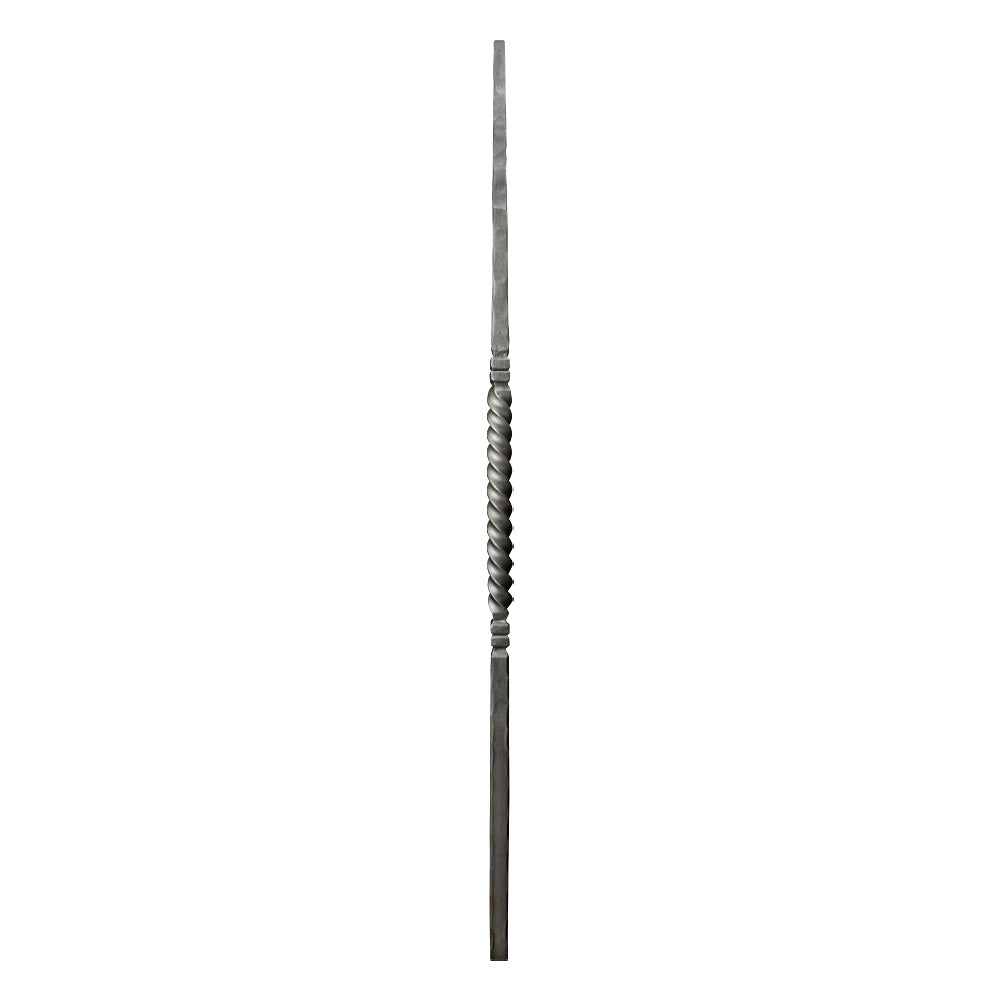 PK32 25mm Tapered Hammered Bar Newal Post With Twist 1100mm