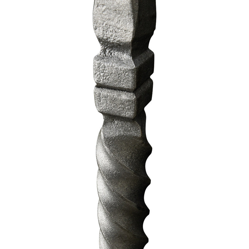 PK32 25mm Tapered Hammered Bar Newal Post With Twist 1100mm