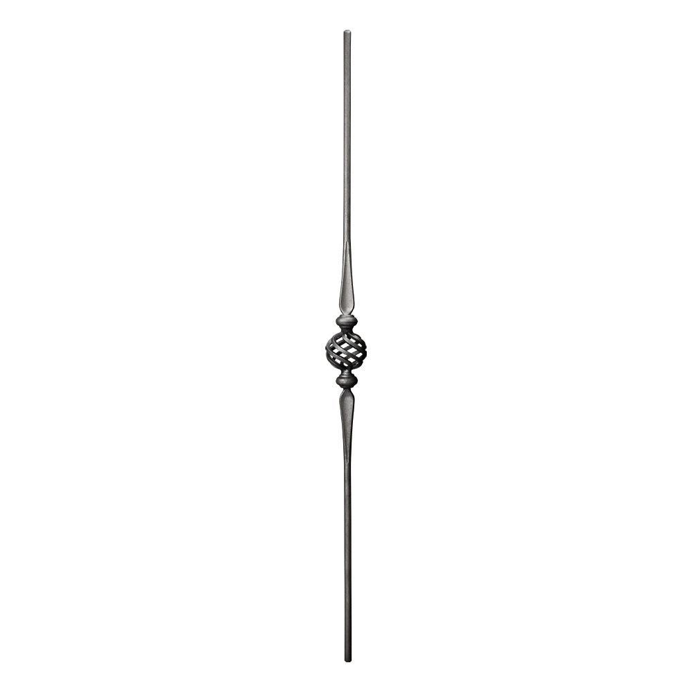 PK78 12mm Diameter Picket With Basket 1000mm