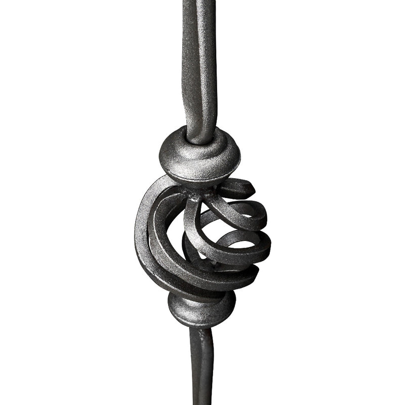 PK78 12mm Diameter Picket With Basket 1000mm