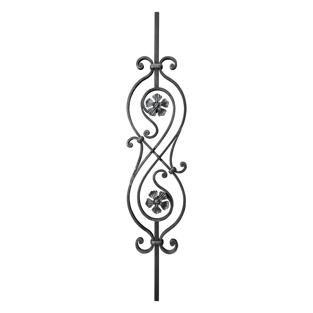PL102 Panel 1000 x 225mm 16mm Square Bar