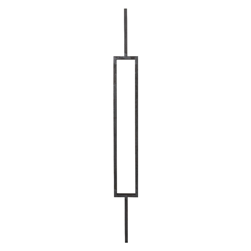 PL122 Panel 1000 x 100mm 12mm Square Bar