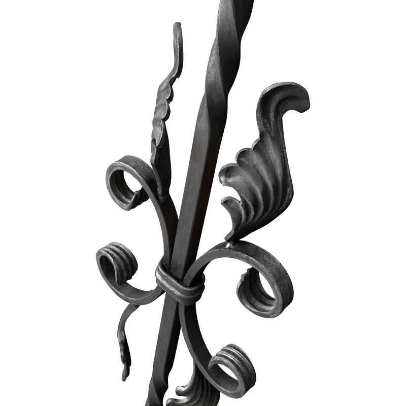 Panel 170 x 900mm 12mm Square Twisted Bar