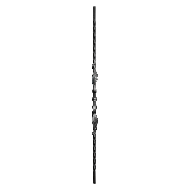 Panel 170 x 900mm 12mm Square Twisted Bar