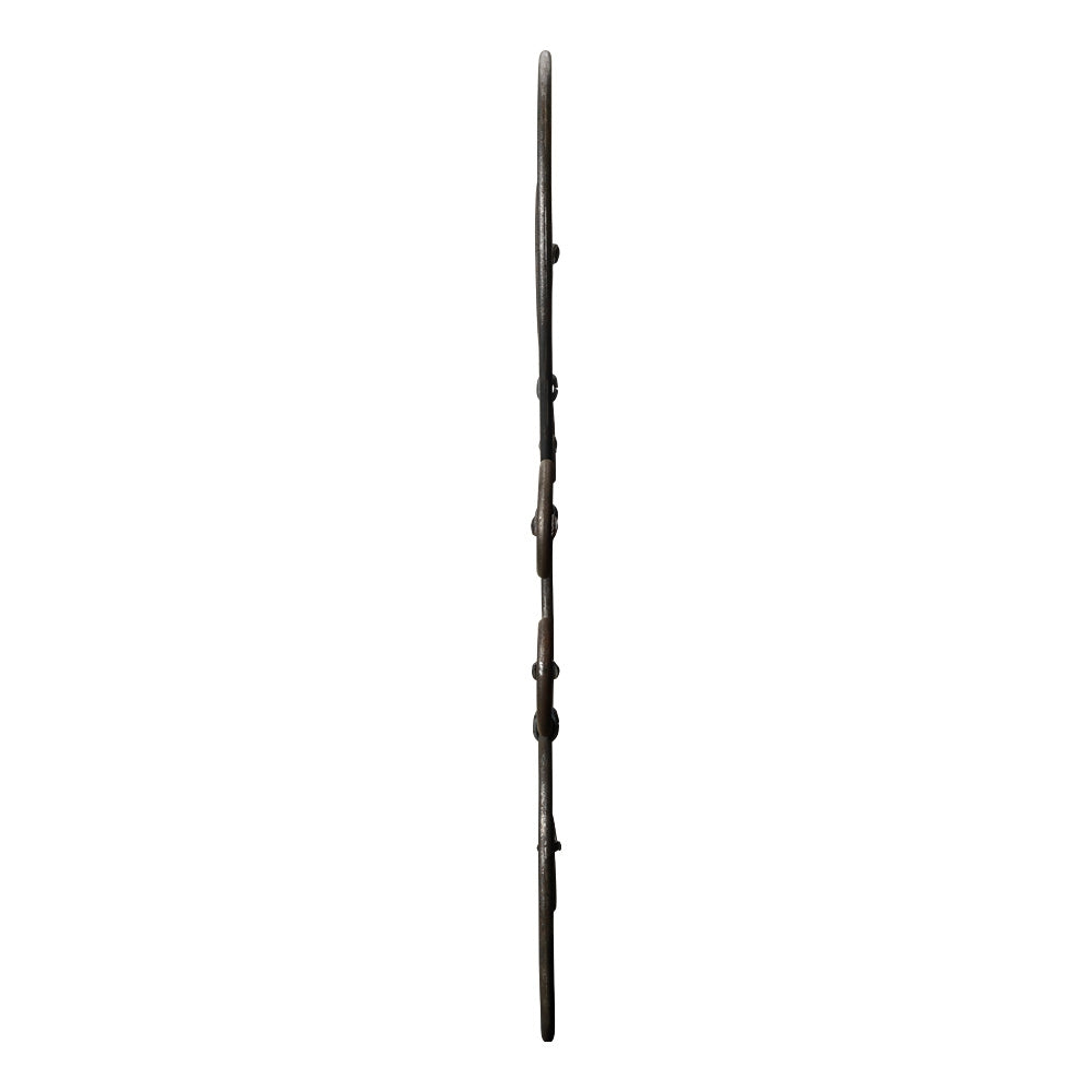 PL61 Scroll Panel 360 x 900mm 12mm Diameter Round Bar