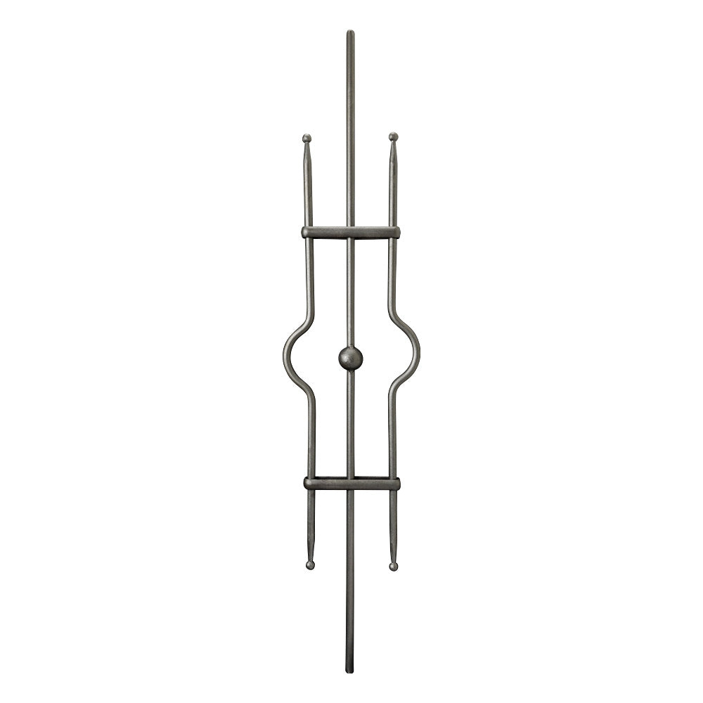 PL62 Panel 200 x 900mm 12mm Diameter Round Bar