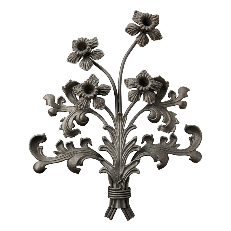 PRE003 Ornate Forged Daffodil Panel 500 x 385mm