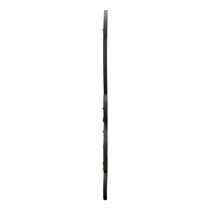 PRE014L Ornate Scroll Panel 940 x 340mm 16x8mm Flat Bar