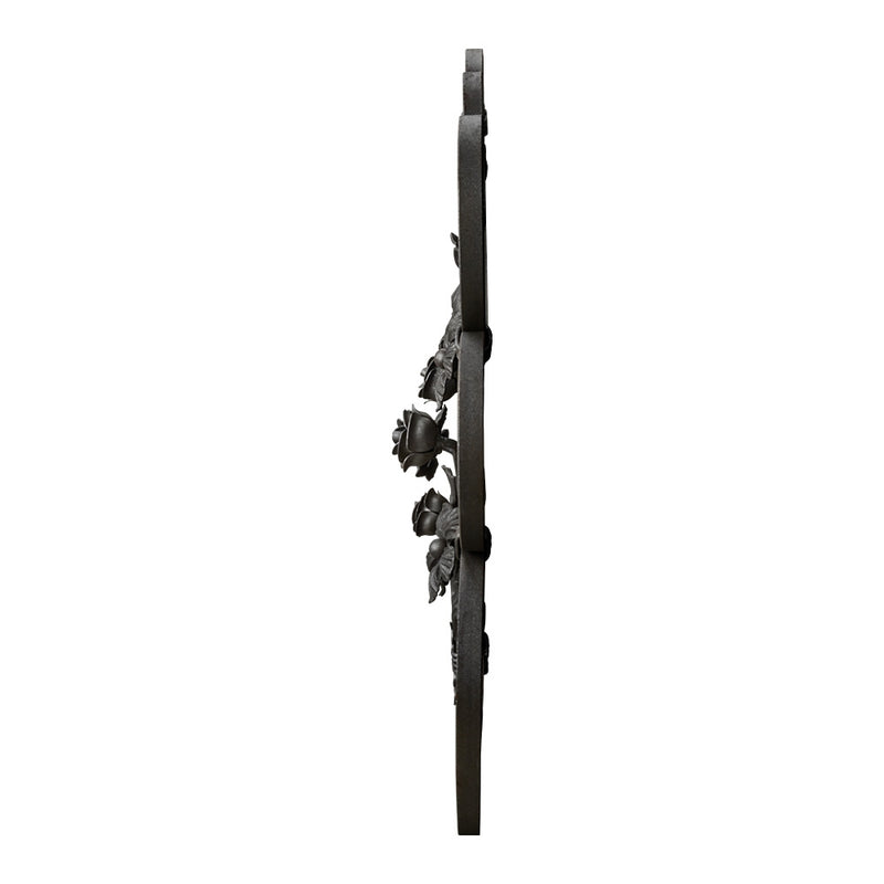 Ornate Panel 730 x 610mm 16x8mm Grooved Flat Bar