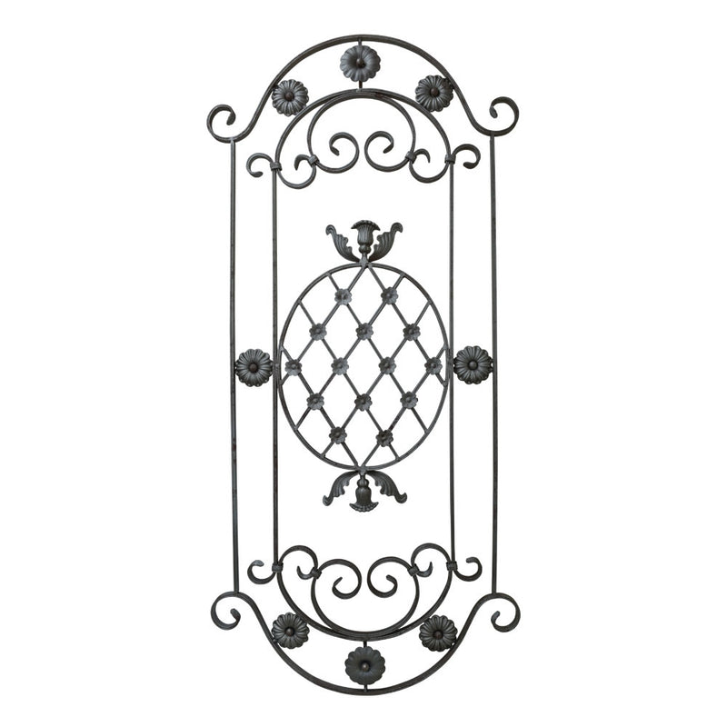 PRE042 Ornate Panel 1500 x 700mm 16x8mm Flat Bar