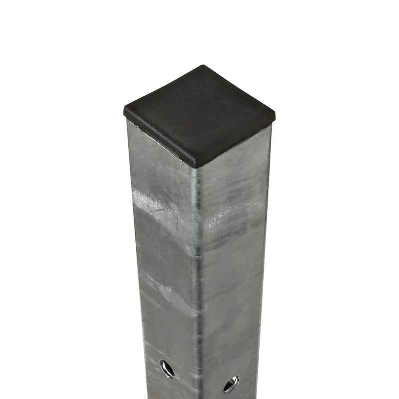 Universal Mild Steel Fence Post To Bolt Down 50x50mm