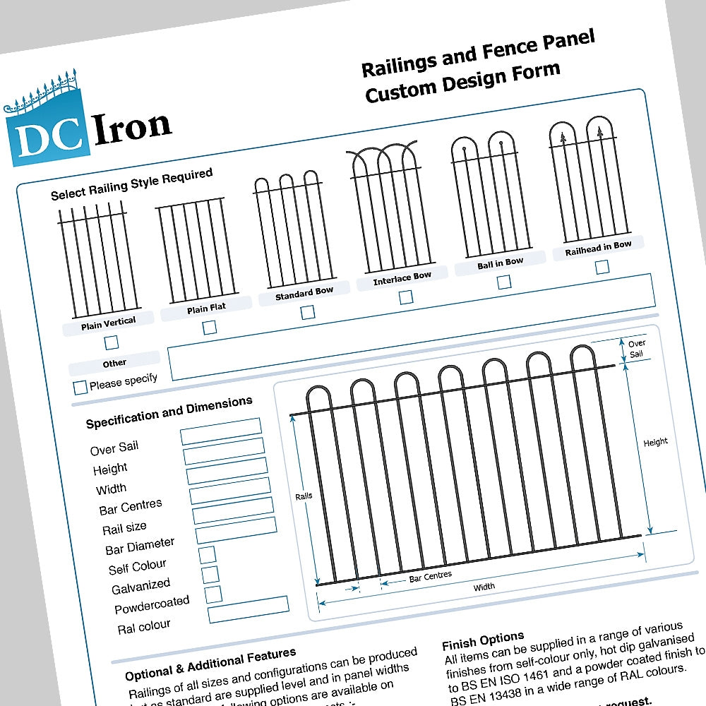 Custom Pre Fabricated Railings