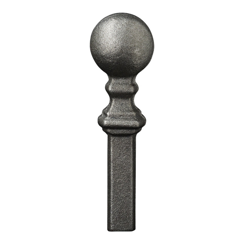 Wrought Iron Railheads and Railheads Finials - DC Iron