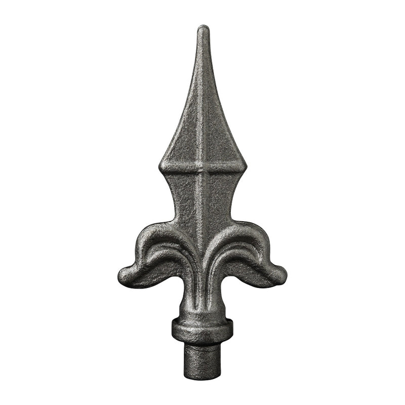 Wrought Iron Railheads and Railheads Finials - DC Iron