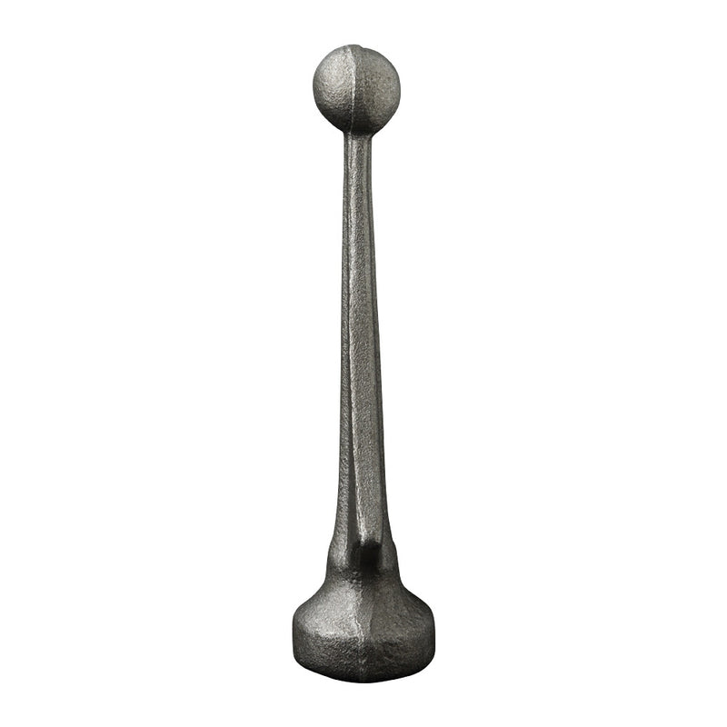 RH56W/B Railhead With Ball 138 x 60 x 30mm