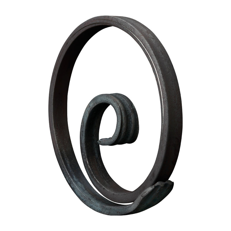 RN8A 120mm Diameter Ring 12 x 6mm Fishtail Forged