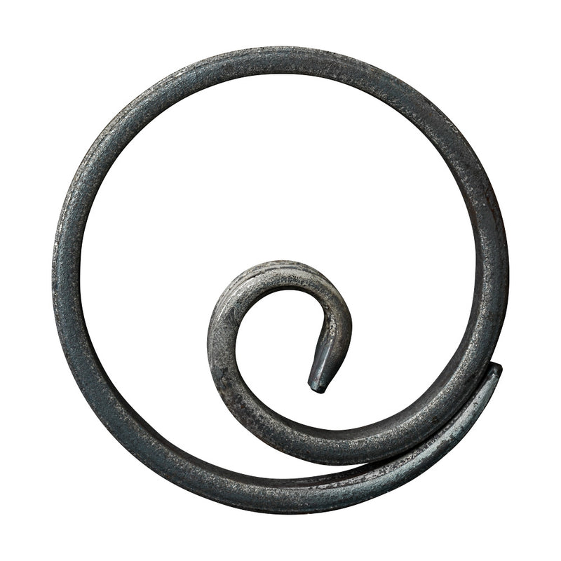 RN8AX100 100mm Diameter Ring 12 x 6mm Fishtail Forged