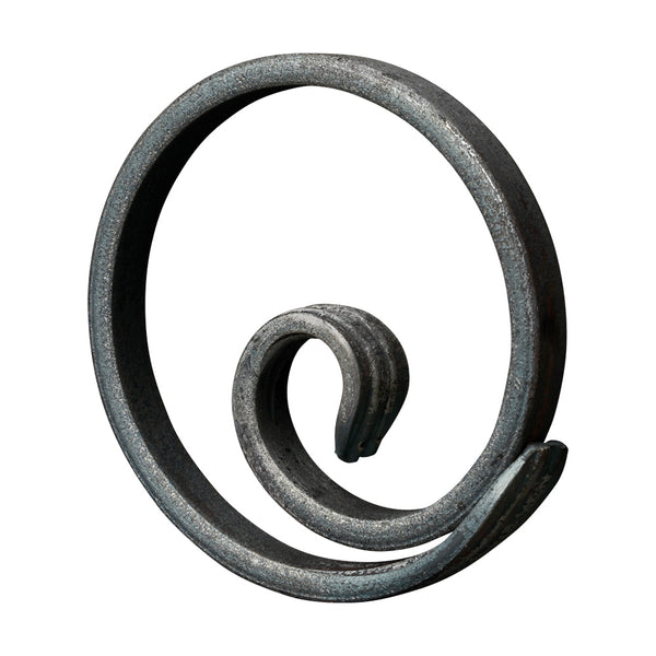 100mm Diameter Ring 12 x 6mm Fishtail Forged