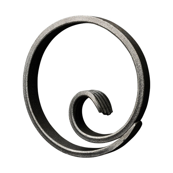 120mm Diameter Ring 16 x 6mm Fishtail Forged