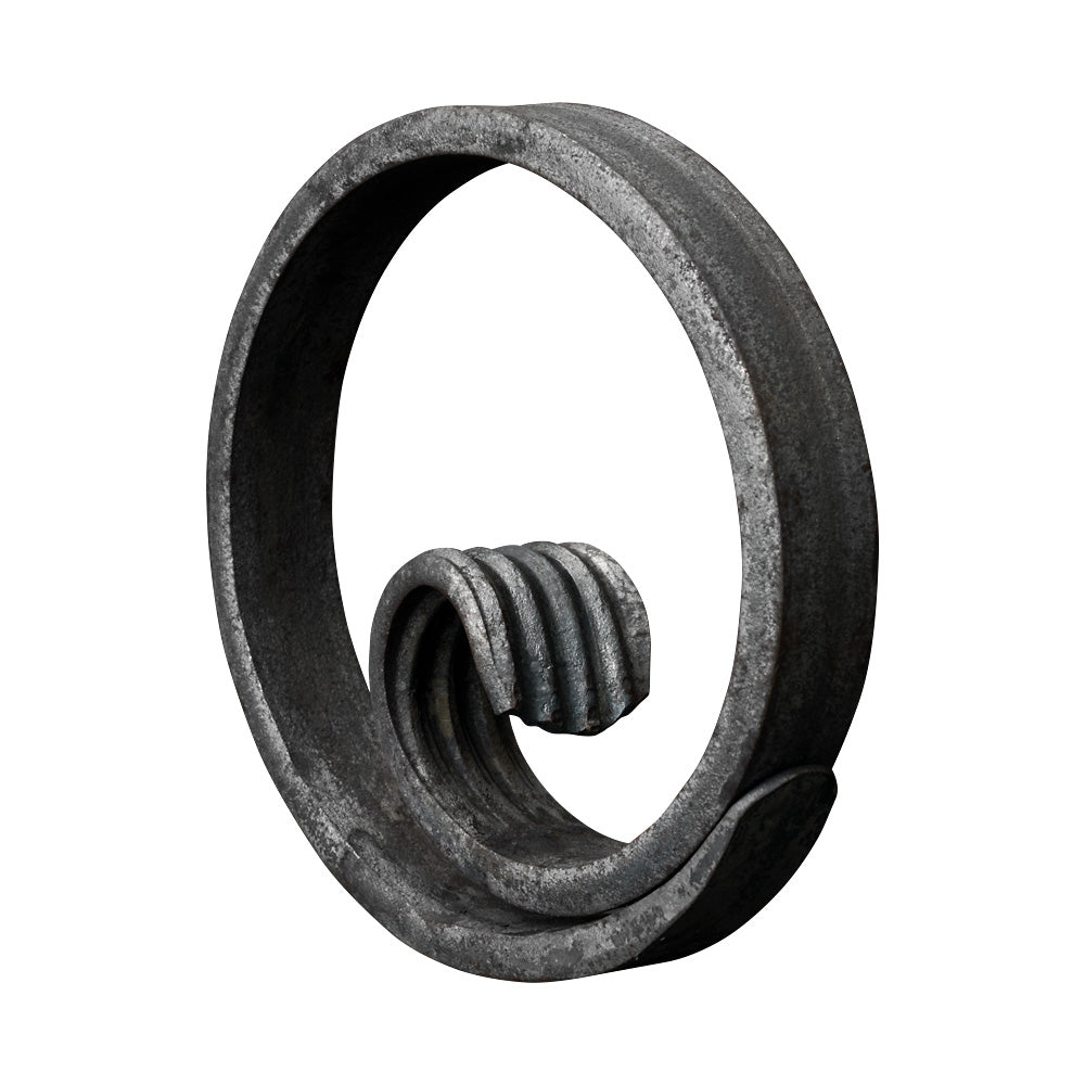 RN8BX100 100mm Diameter Ring 16 x 6mm Fishtail Forged