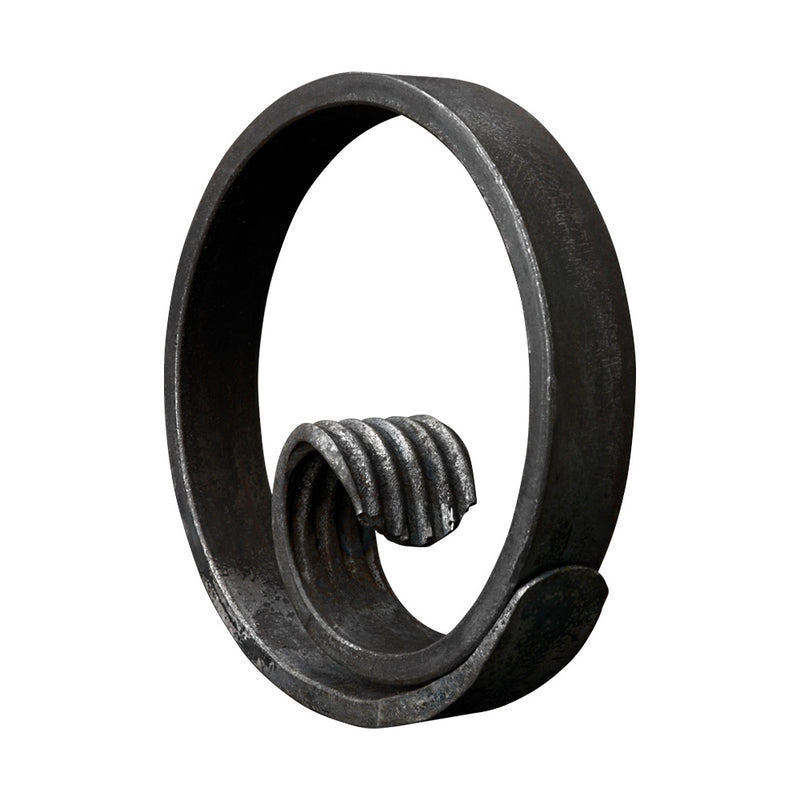 120mm Diameter Ring 20 x 6mm Fishtail Forged