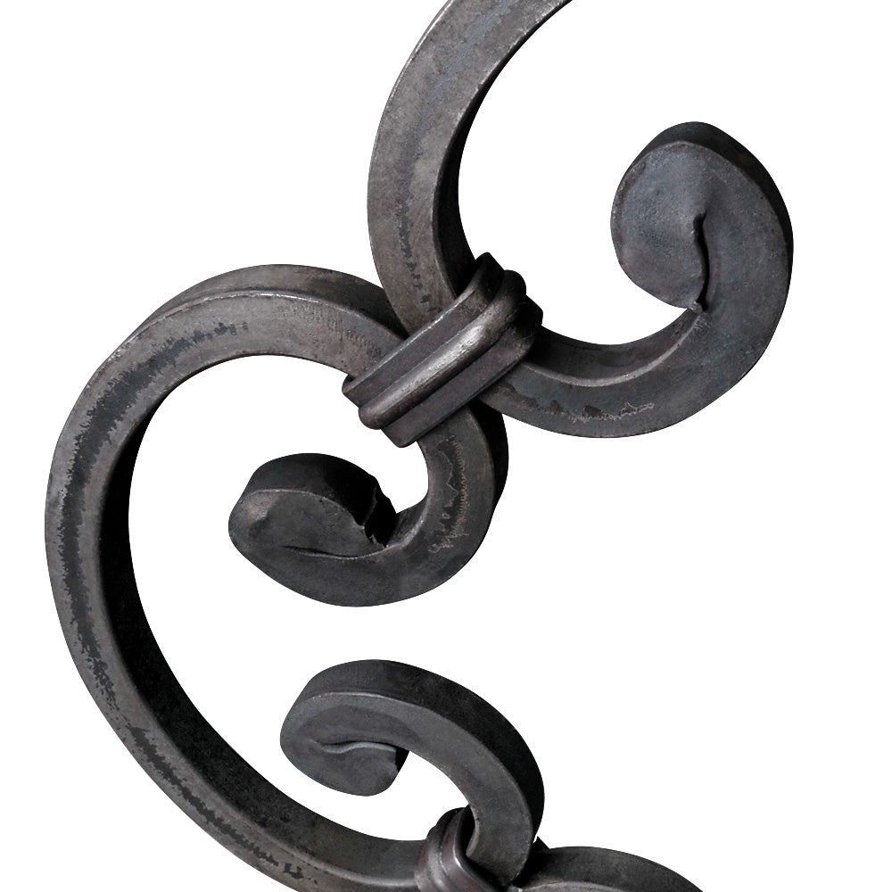 RZ21 Rosette 290mm Diameter 12mm Square Bar