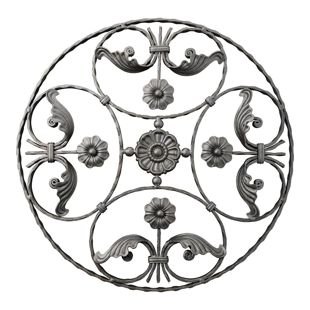 RZ23 Rosette 540mm Diameter 12 x 6mm Flat Bar