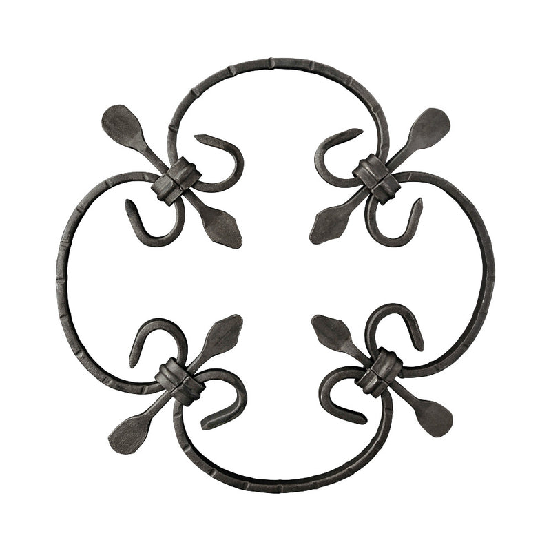 Rosette 250mm Diameter 10 x 5mm Flat Bar