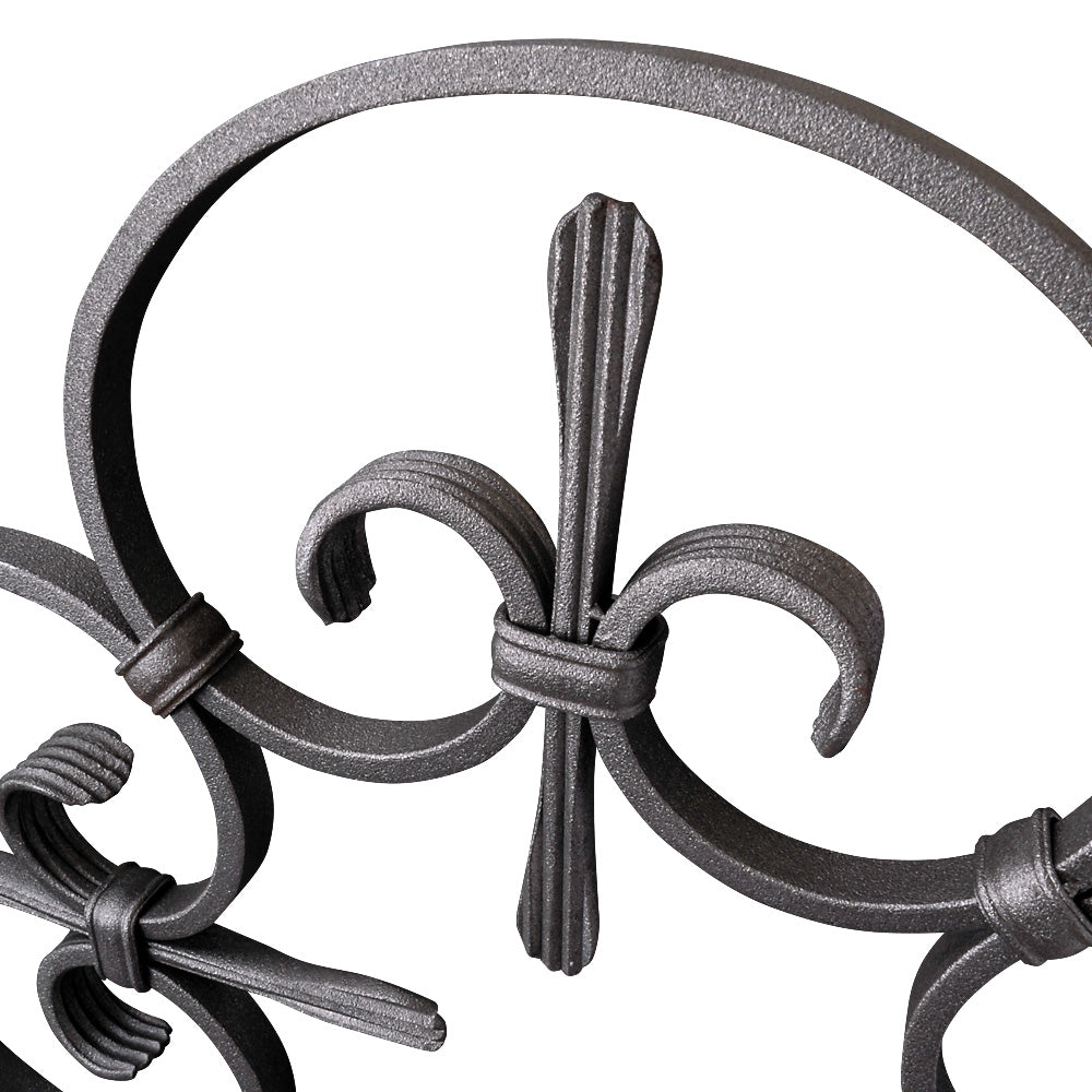 RZ4A Rosette 380mm Diameter 12 x 6mm Flat Bar