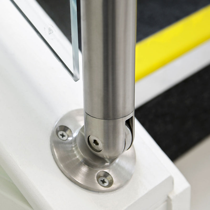 304 Adjustable Wall Bracket To Suit 48.3mm x 2mm Tube