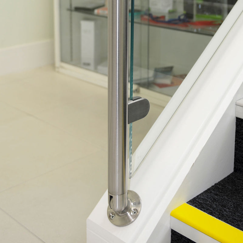 304 Adjustable Wall Bracket To Suit 48.3mm x 2mm Tube