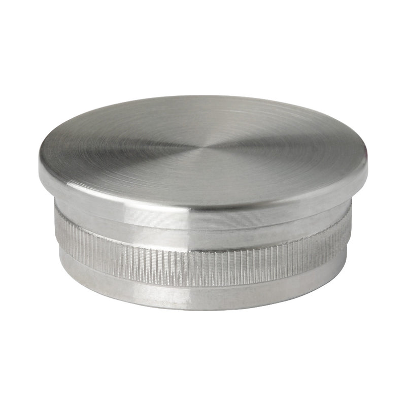 304 Stainless Steel Flat End Cap To Suit 42.4mm x 2mm Tube