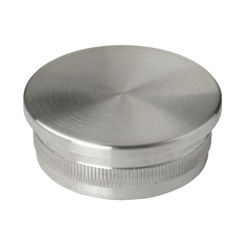 304 Stainless Steel Flat End Cap To Suit 48.3mm x 2.6mm Tube