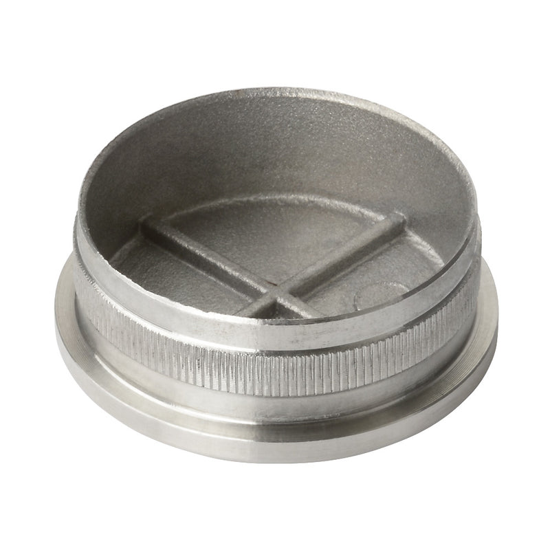 304 Stainless Steel Flat End Cap To Suit 48.3mm x 2.6mm Tube