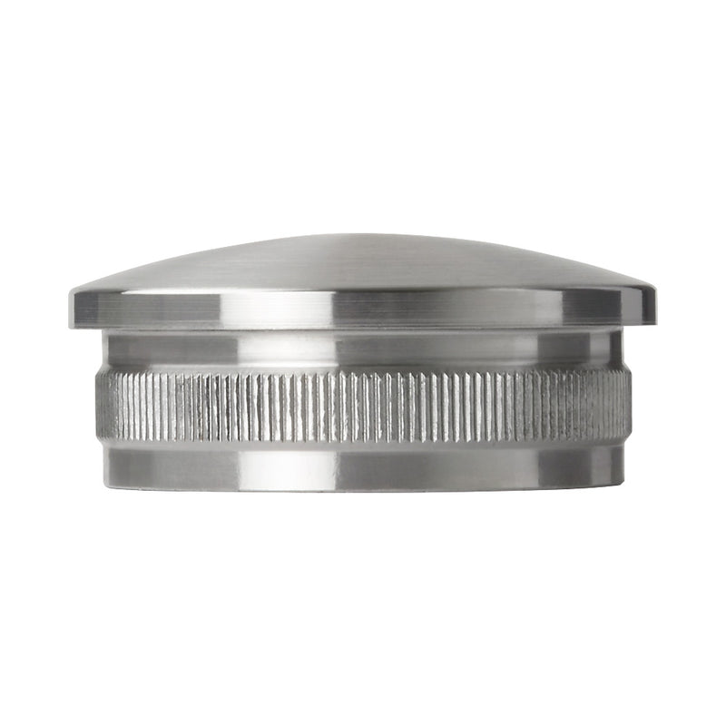 304 Stainless Steel Radiused End Cap To Suit 48.3mm x 2.6mm Tube