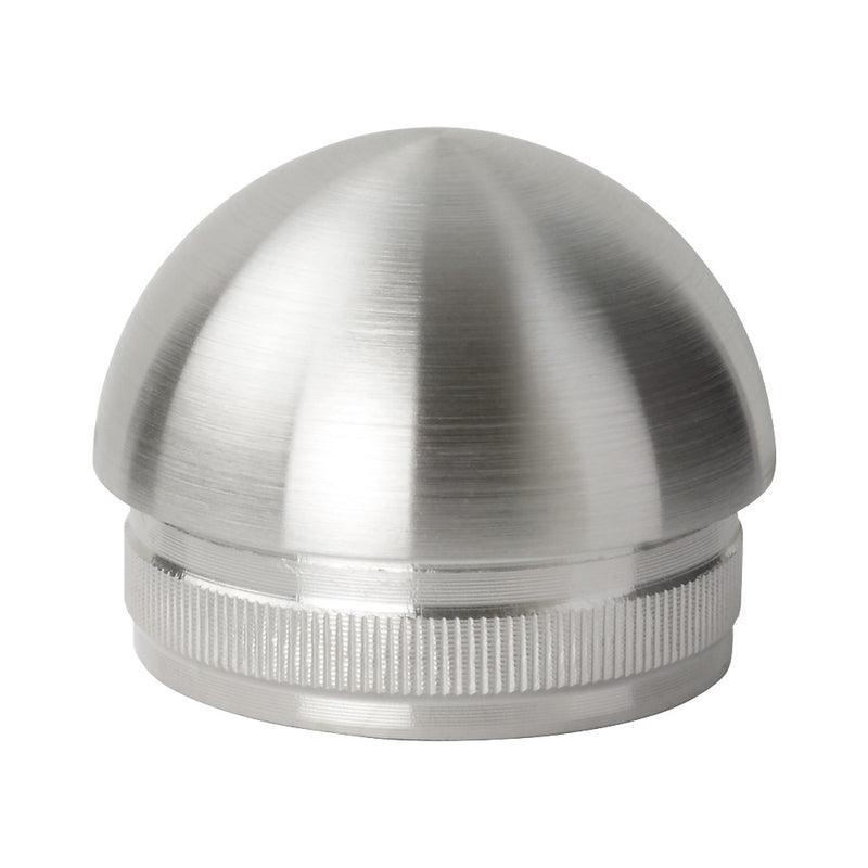 304 Stainless Steel Domed End Cap To Suit 42.4mm x 2mm Tube