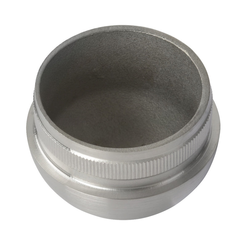 304 Stainless Steel Domed End Cap To Suit 42.4mm x 2mm Tube