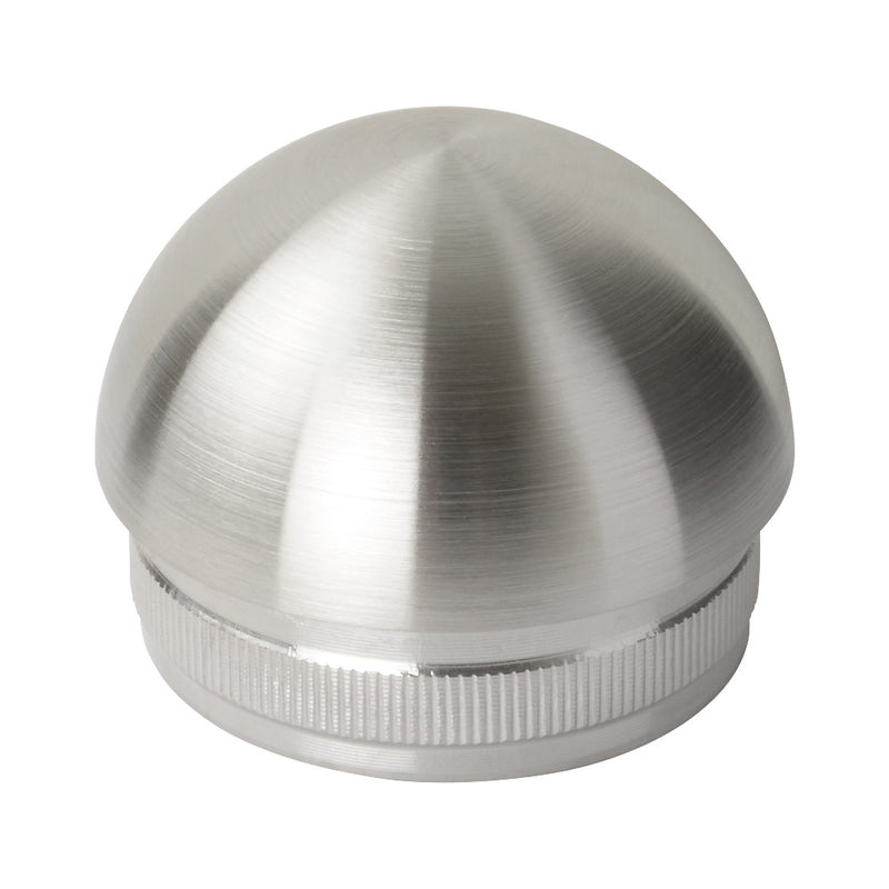 304 Stainless Steel Domed End Cap To Suit 48.3mm x 2mm Tube