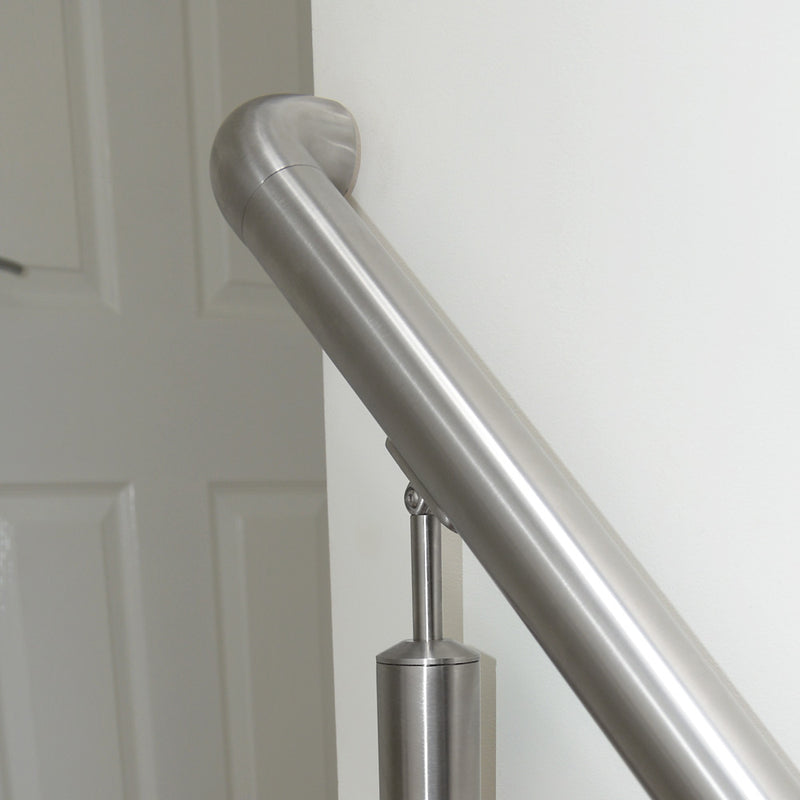 304 Stainless Steel Handrail End To Suit 42.4mm x 2mm Tube