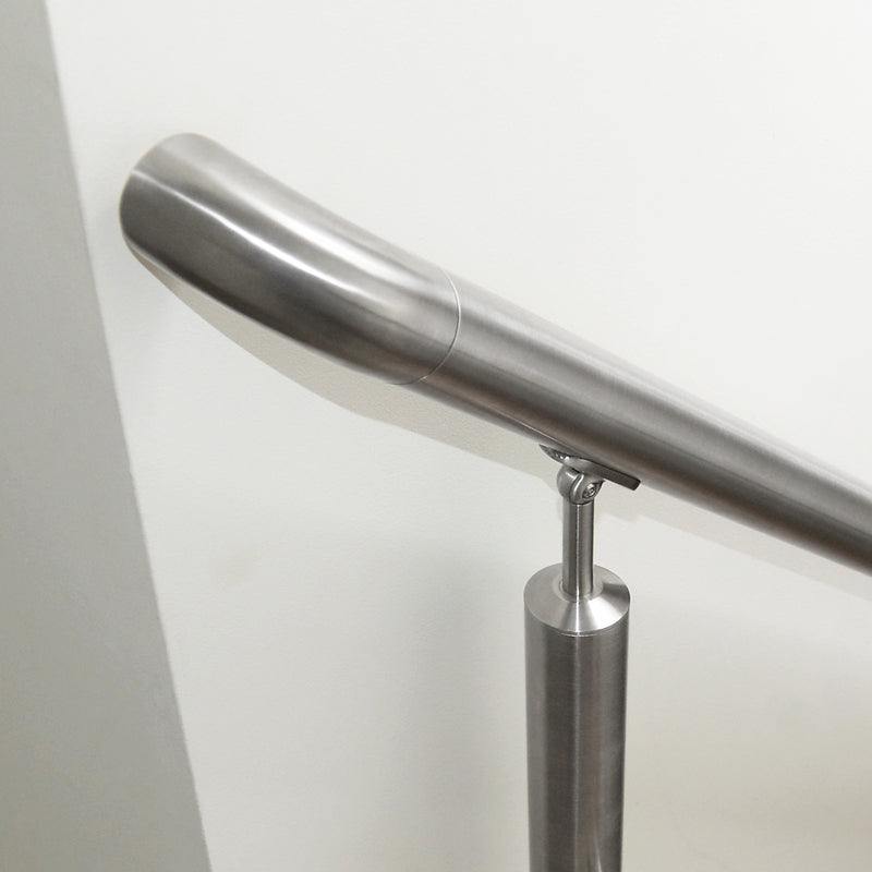 304 Stainless Steel Handrail End To Suit 48.3mm x 2.6mm Tube