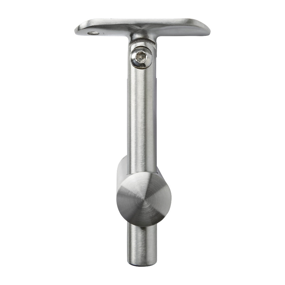 Adjustable Railing Brackets 304 Adjustable Handrail Bracket Flat Back To Suit 42.4mm Tube