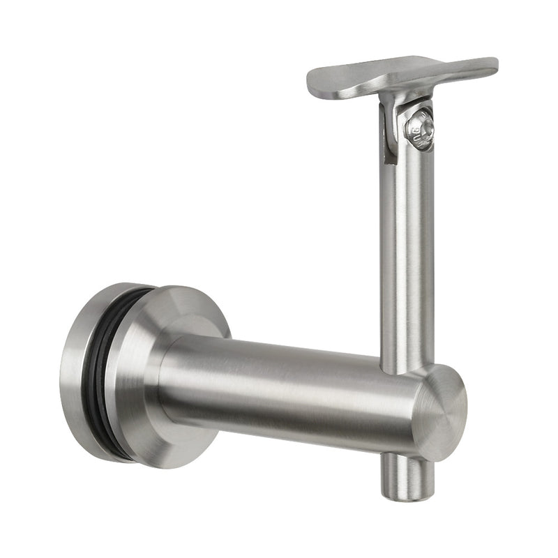 304 Stainless Steel Adjustable Handrail Bracket For Glass To Suit 42.4mm Handrail