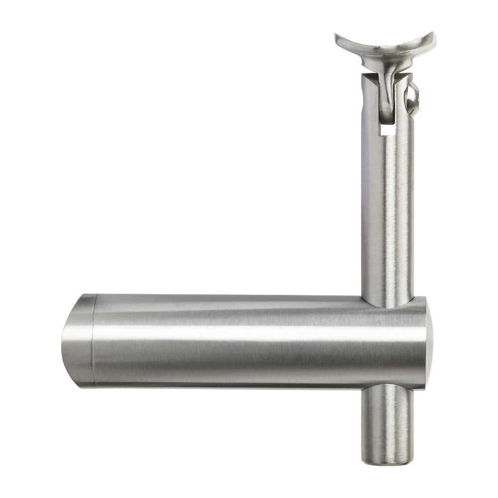 304 Adjustable Handrail Tube Bracket 42.4mm 42.4mm Tube