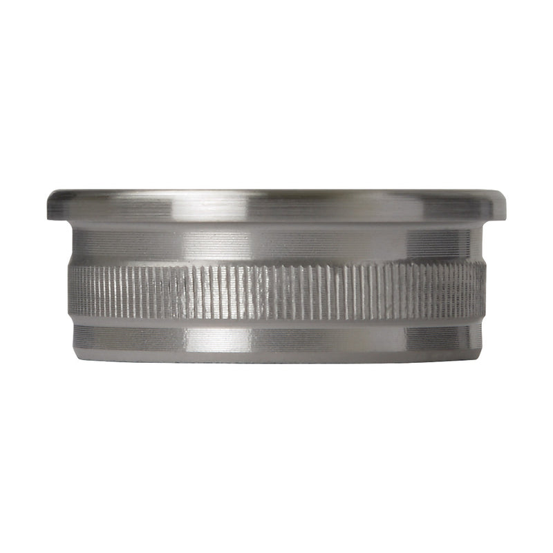 304 Flat Tube Base With M8 Threaded Hole To Suit 48.3mm X 2.6mm Tube