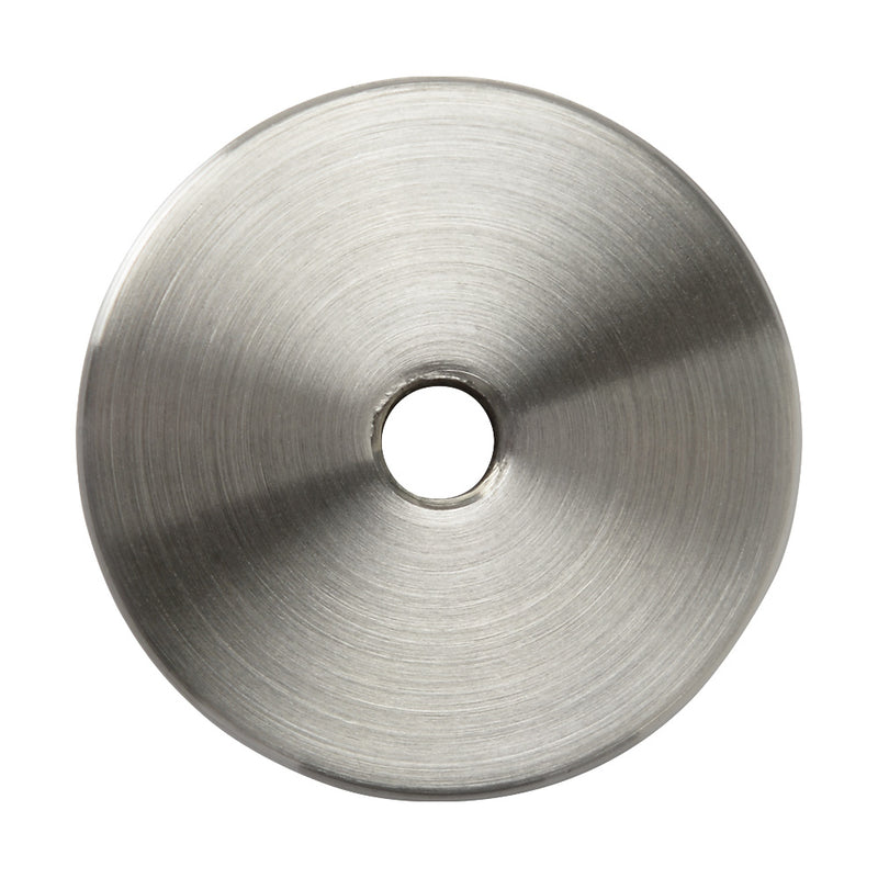 304 Flat Tube Base With M8 Threaded Hole To Suit 48.3mm X 2.6mm Tube