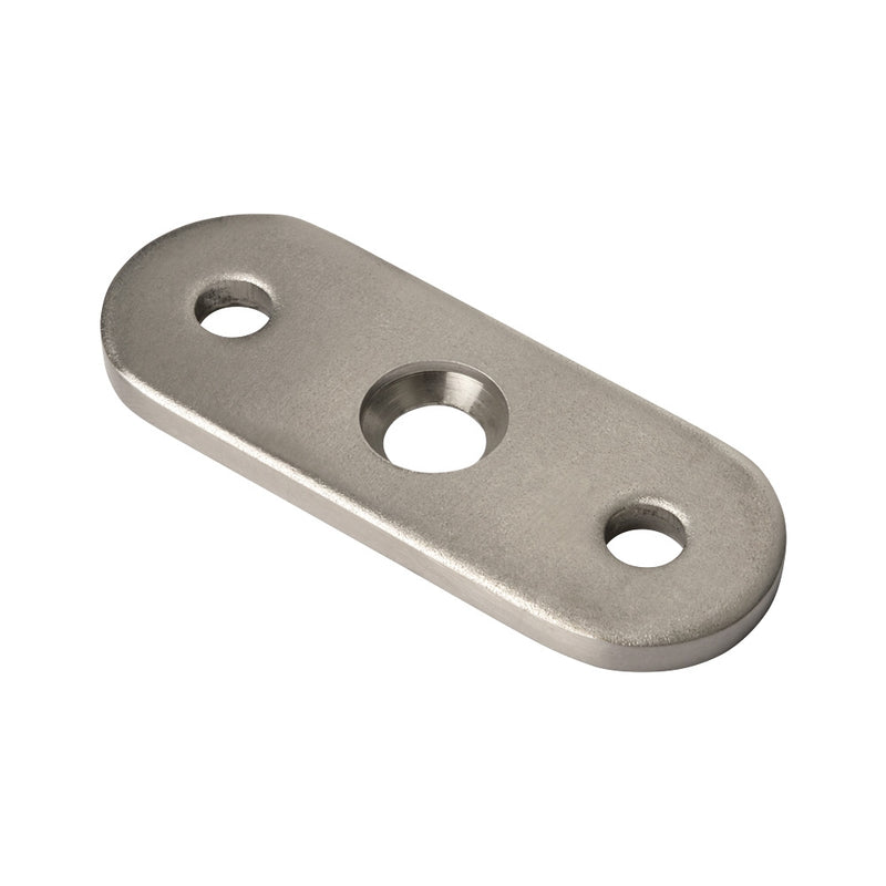 304 Handrail Support Plate To Suit Flat