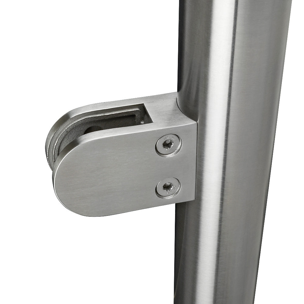 304 Stainless Steel Ready Made Glass Balustrade Kit End Post 42.4mm x 2.0mm