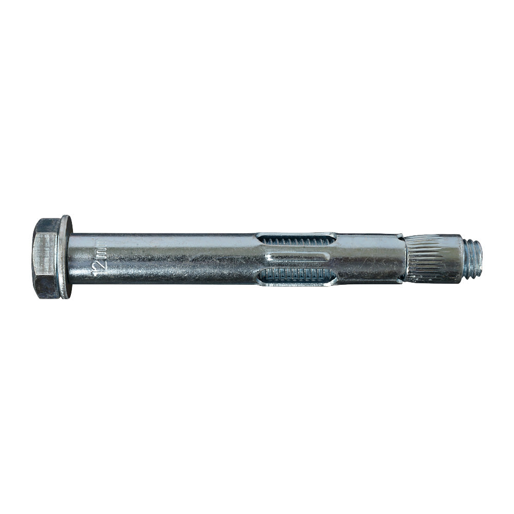 Zinc Plated Sleeve Anchor Nut Type M12 x 100mm