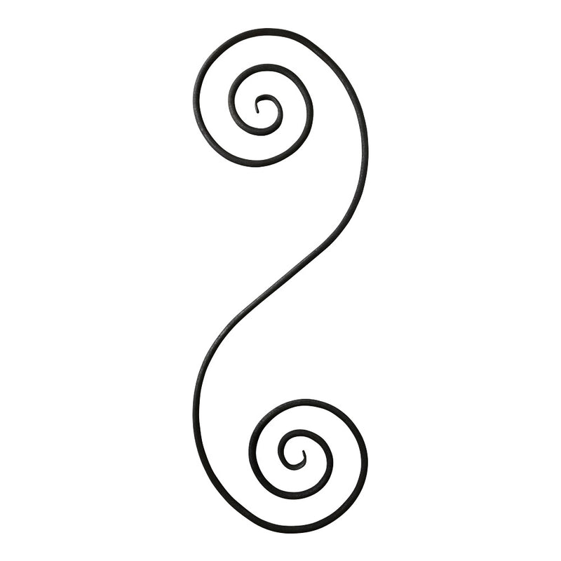 SC15 S Scroll 335 x 900mm 14mm Diameter Round Bar